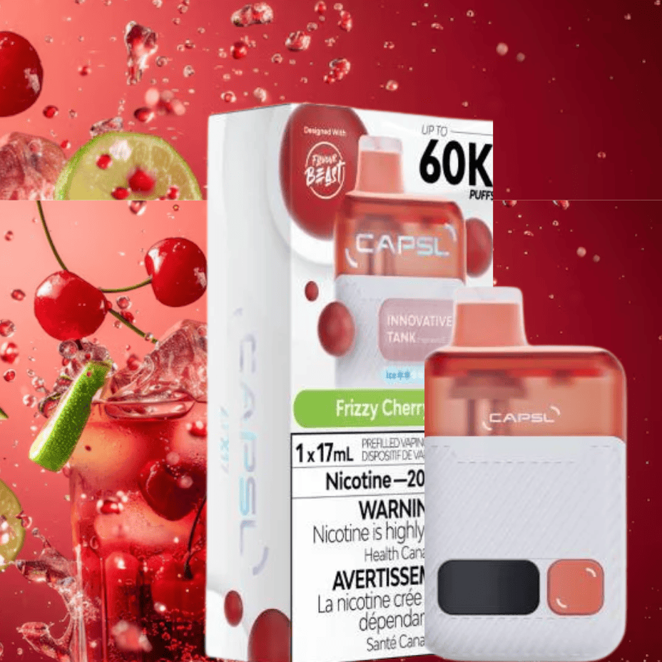 Flavour Beast CAPSL AFX17 60K Disposable Vape-Frizzy Cherry Lime 60000 Puffs / 20mg Vape Superstore  Saskatchewan Canada