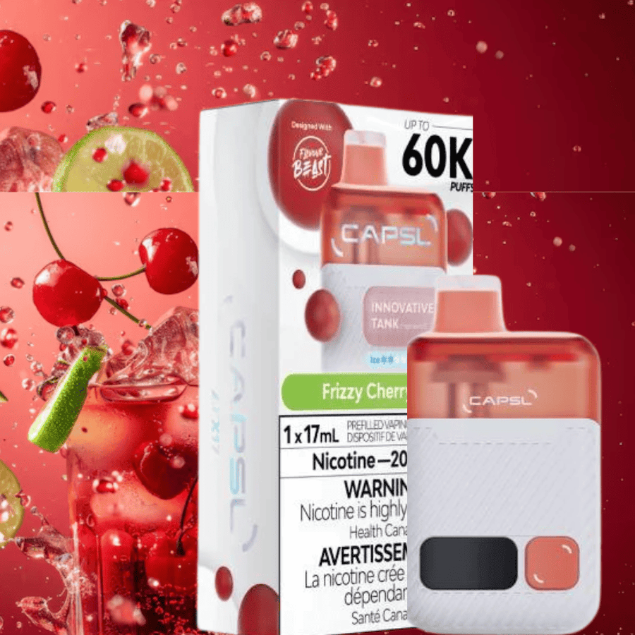Flavour Beast CAPSL AFX17 60K Disposable Vape-Frizzy Cherry Lime 60000 Puffs / 20mg Vape Superstore  Saskatchewan Canada