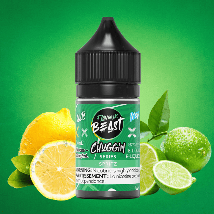 Flavour Beast Chuggin' Salt-Spritz 30mL / 20mg Vape Superstore  Saskatchewan Canada