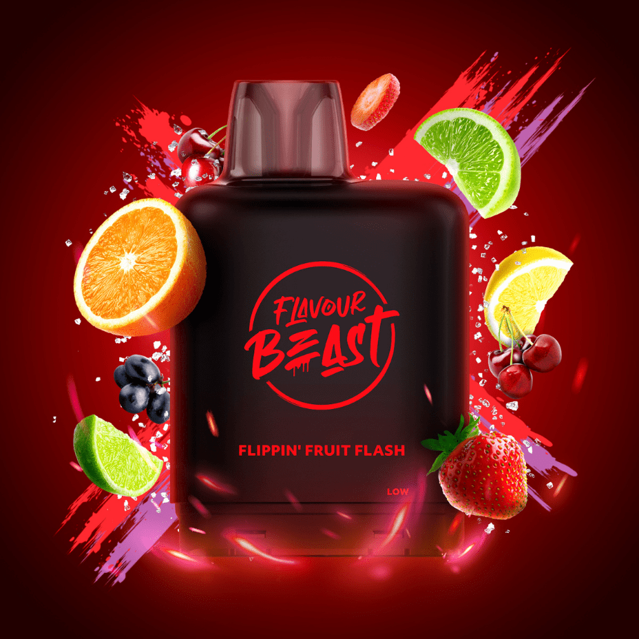 Flavour Beast Level X Boost G2 Pod - Flippin Fruit Flash 25000 Puffs / 20mg Vape Superstore  Saskatchewan Canada