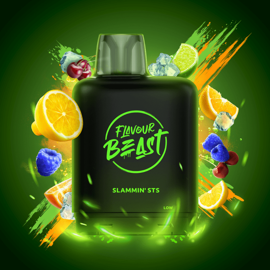 Flavour Beast Level X Boost G2 Pod - Slammin STS Iced 25000 Puffs / 20mg Vape Superstore  Saskatchewan Canada