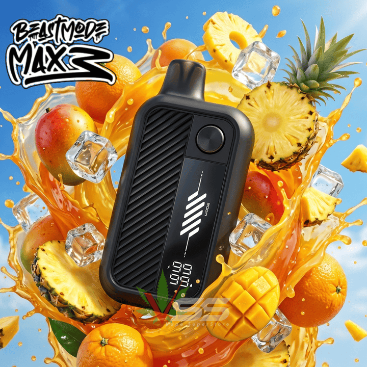 Flavour Beast Mode Max 3 60K Disposable Vape - Twisted Tropical KO Ice 60000 Puffs / 20mg Vape Superstore  Saskatchewan Canada