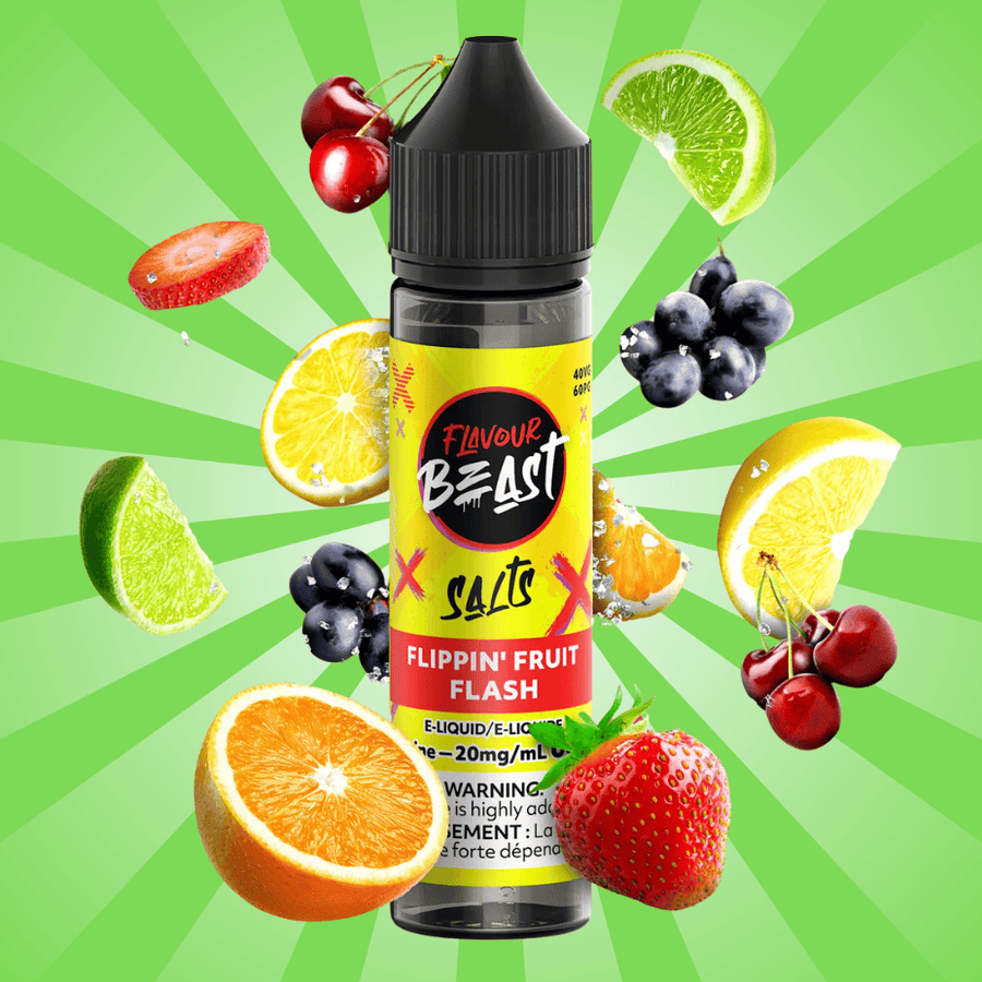 Flavour Beast Salt 60ml-Flippin' Fruit Flash-60ml 60ml / 20mg Vape Superstore  Saskatchewan Canada