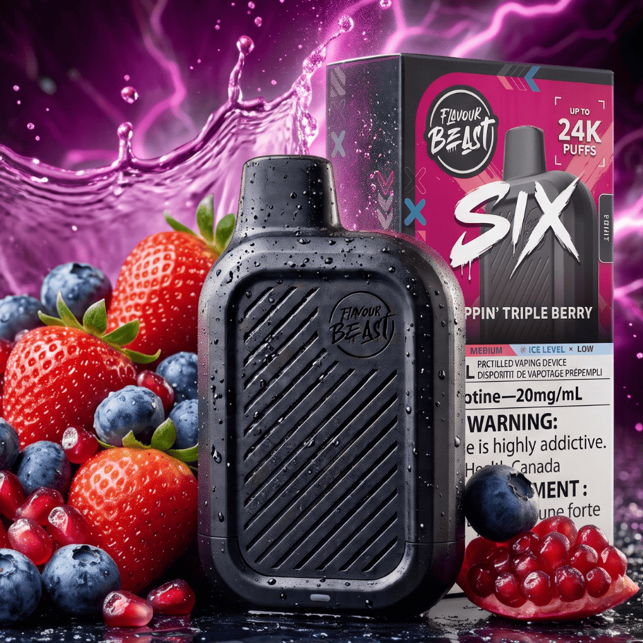 Flavour Beast SIX 24K Disposable Vape - Trippin&
