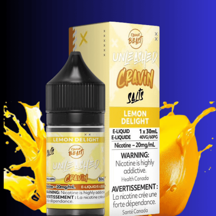 Flavour Beast Unleashed Cravin Salts-Lemon Delight 30ml / 20mg Vape Superstore  Saskatchewan Canada