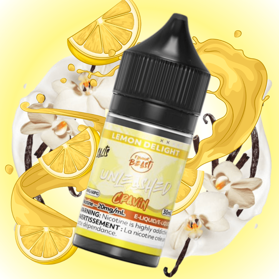 Flavour Beast Unleashed Cravin Salts-Lemon Delight 30ml / 20mg Vape Superstore  Saskatchewan Canada