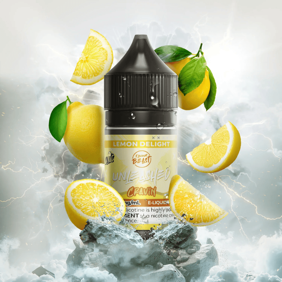 Flavour Beast Unleashed Cravin Salts-Lemon Delight 30mL / 20mg Vape Superstore  Saskatchewan Canada