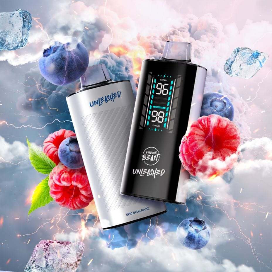 Flavour Beast Unleashed DCP 20K Disposable Vape - Epic Blue Razz Vape Superstore  Saskatchewan Canada