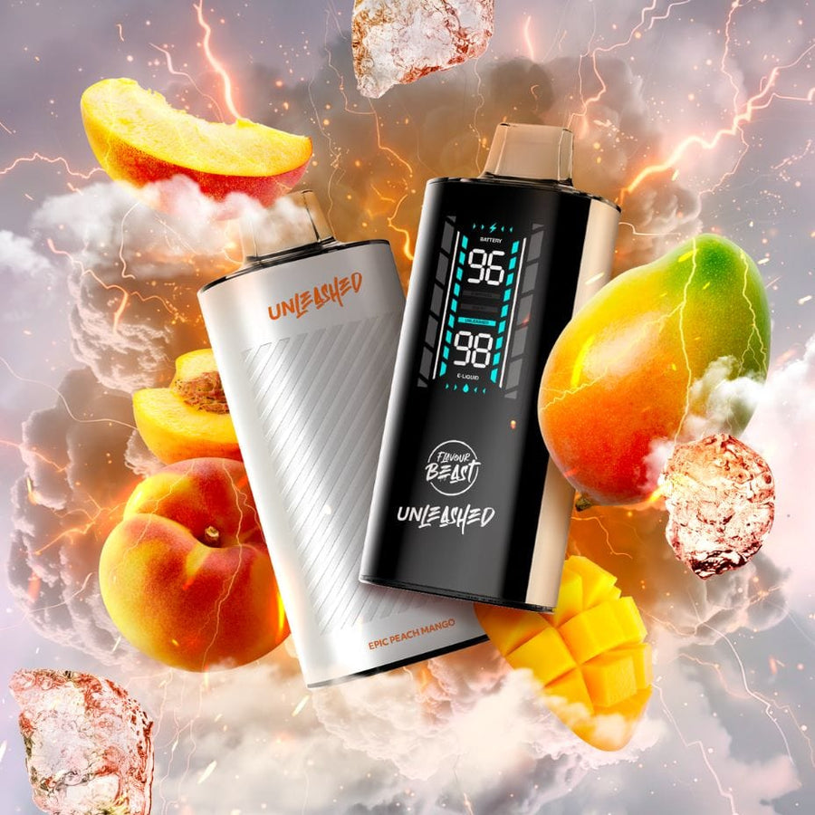 Flavour Beast Unleashed DCP 20K Disposable Vape - Epic Peach Mango Vape Superstore  Saskatchewan Canada