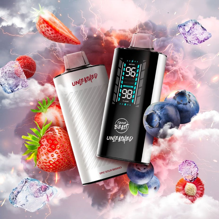 Flavour Beast Unleashed DCP 20K Disposable Vape - Epic Sour Berries Vape Superstore  Saskatchewan Canada