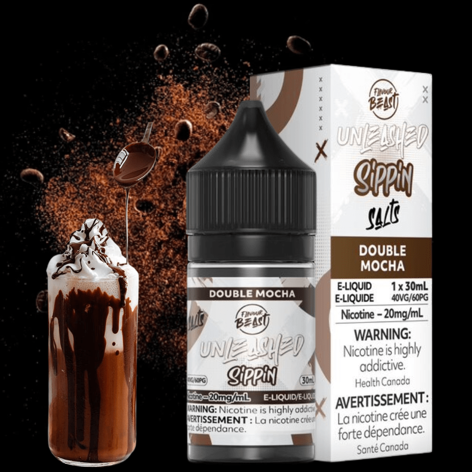 Flavour Beast Unleashed Sippin Salts-Double Mocha 30ml / 20mg Vape Superstore  Saskatchewan Canada