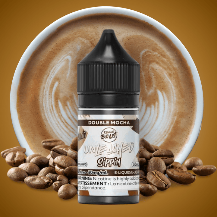 Flavour Beast Unleashed Sippin Salts-Double Mocha 30ml / 20mg Vape Superstore  Saskatchewan Canada