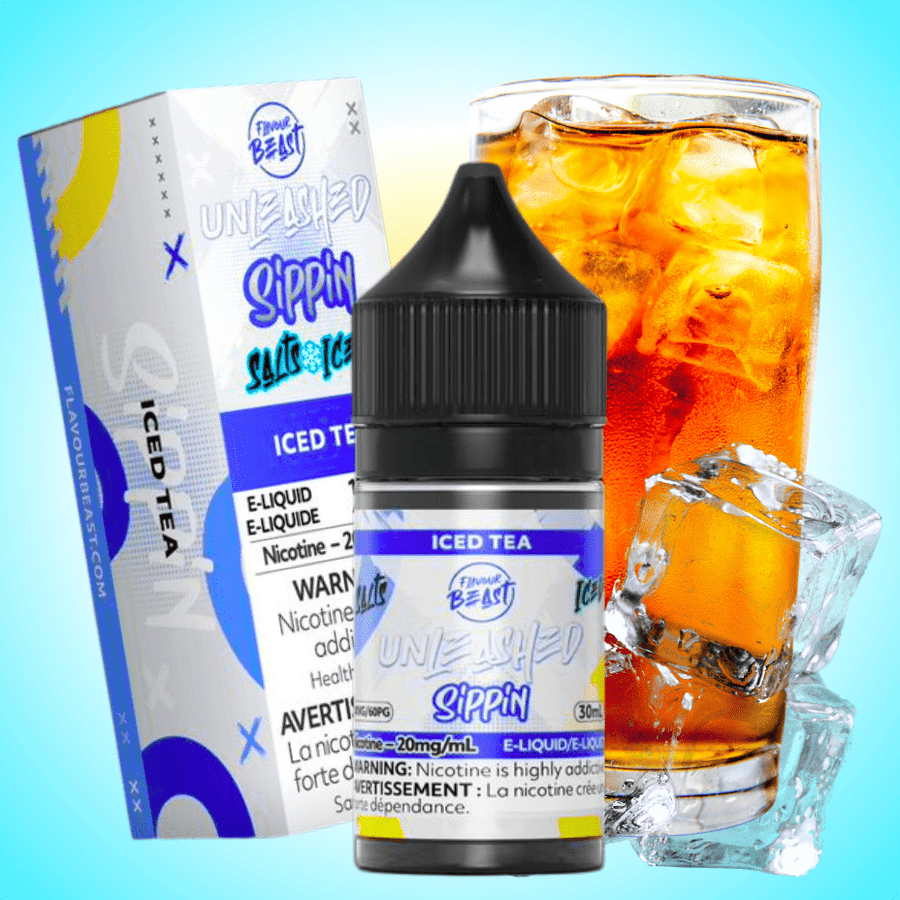 Flavour Beast Unleashed Sippin Salts-Iced Tea 30ml / 20mg Vape Superstore  Saskatchewan Canada