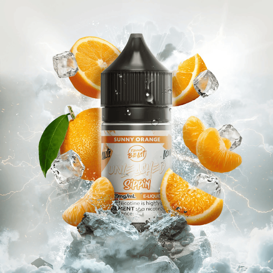 Flavour Beast Unleashed Sippin Salts-Sunny Orange 30mL / 20mg Vape Superstore  Saskatchewan Canada