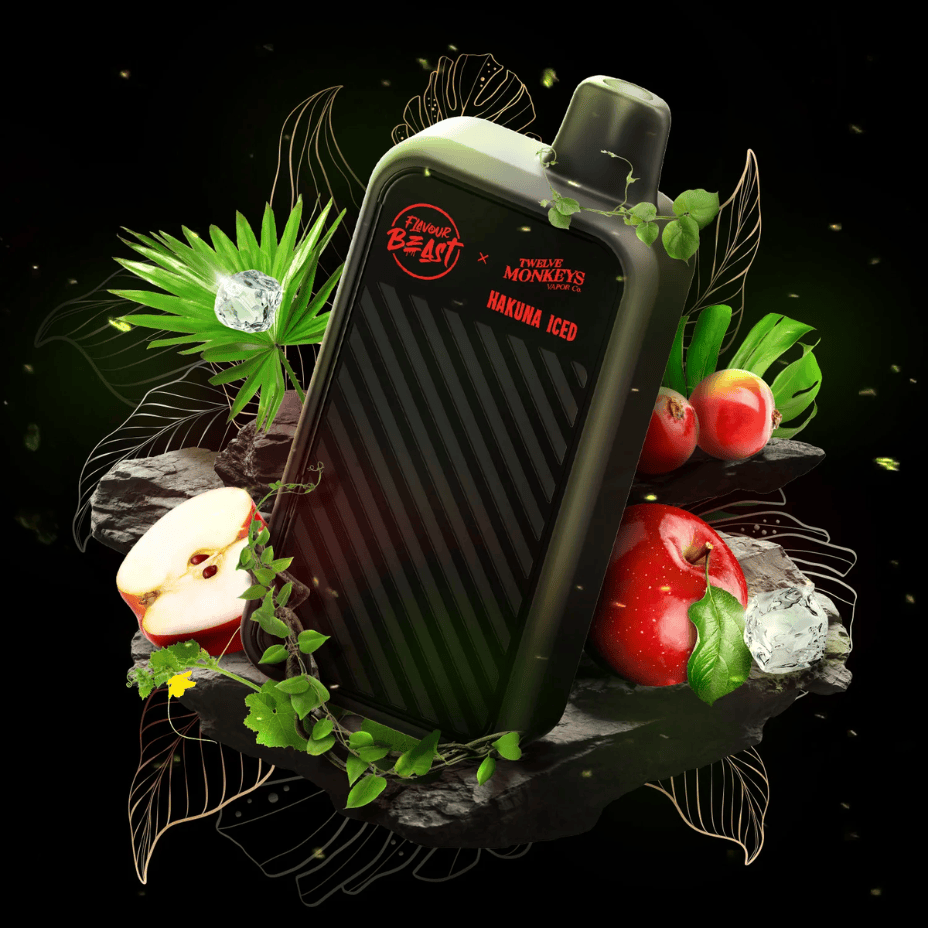 Flavour Beast X 12 Monkeys Beast Mode Max 2 50K Disposable-Hakuna Iced Vape Superstore  Saskatchewan Canada