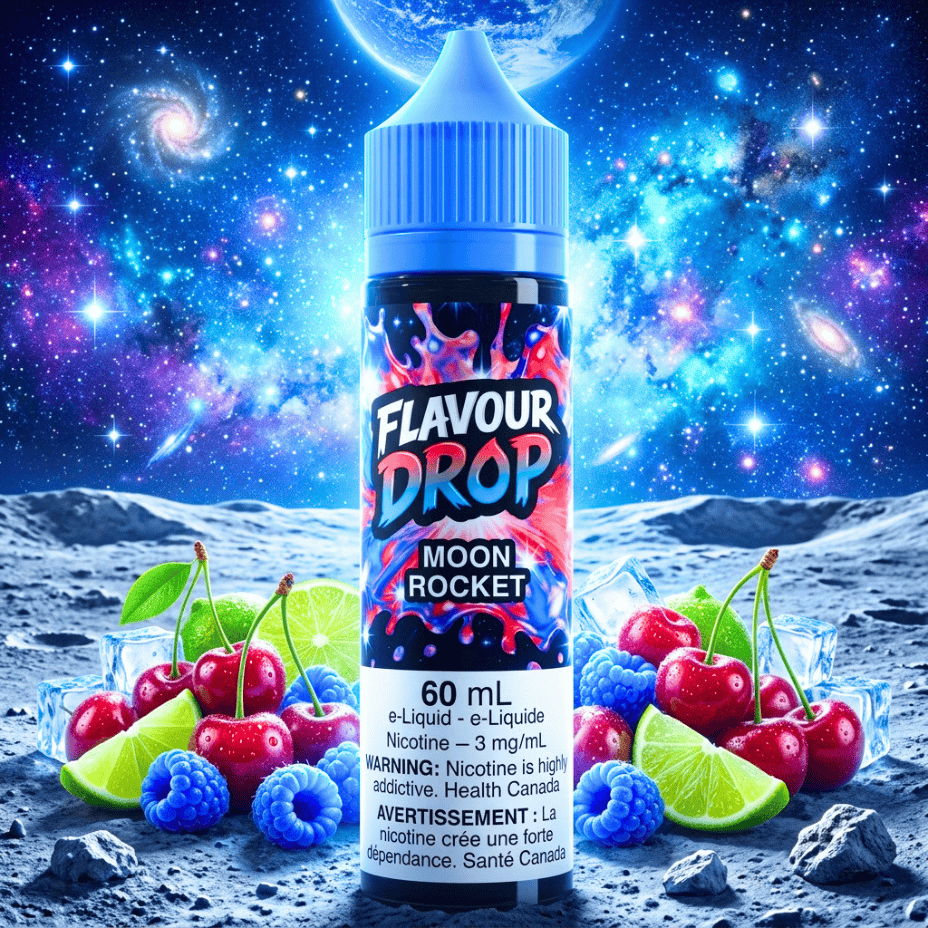 Flavour Drop E-Liquid - Moon Rocket 60ml / 6mg Vape Superstore  Saskatchewan Canada