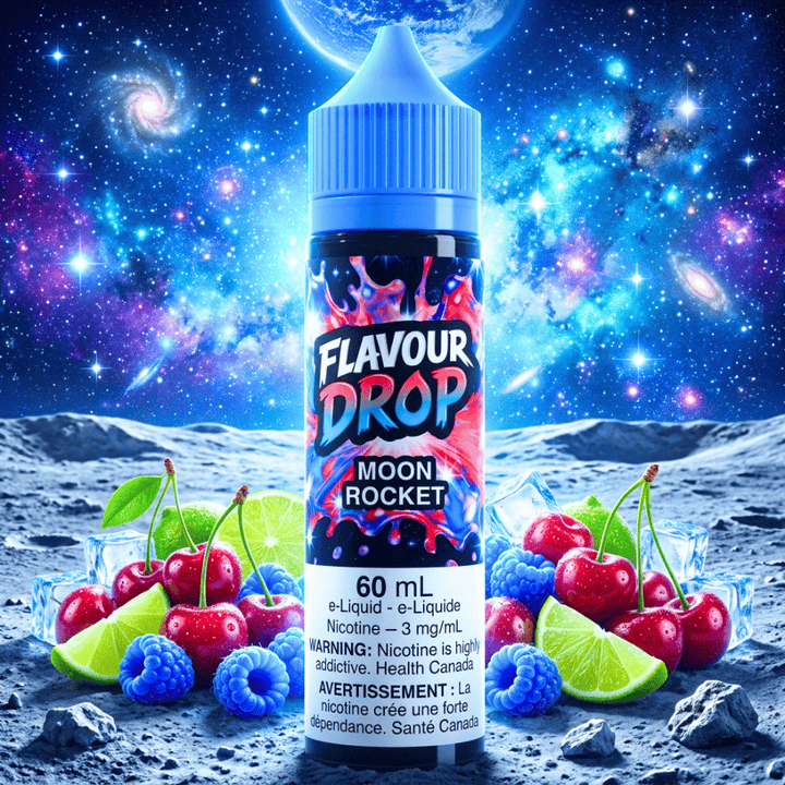 Flavour Drop E-Liquid - Moon Rocket 60ml / 6mg Vape Superstore  Saskatchewan Canada
