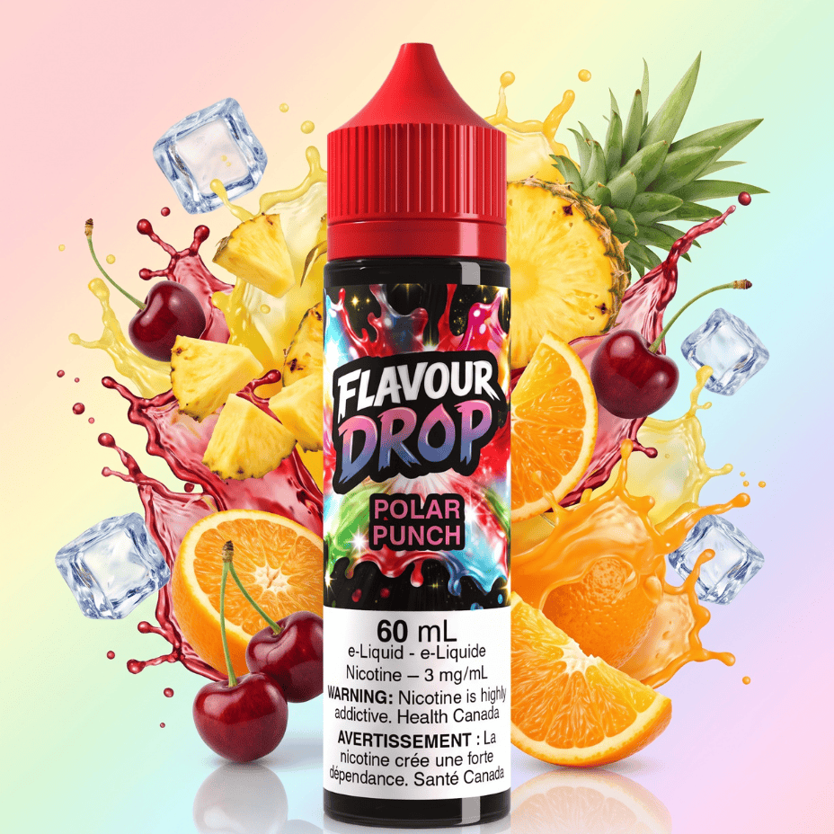 Flavour Drop E-Liquid - Polar Punch 60ml / 3mg Vape Superstore  Saskatchewan Canada