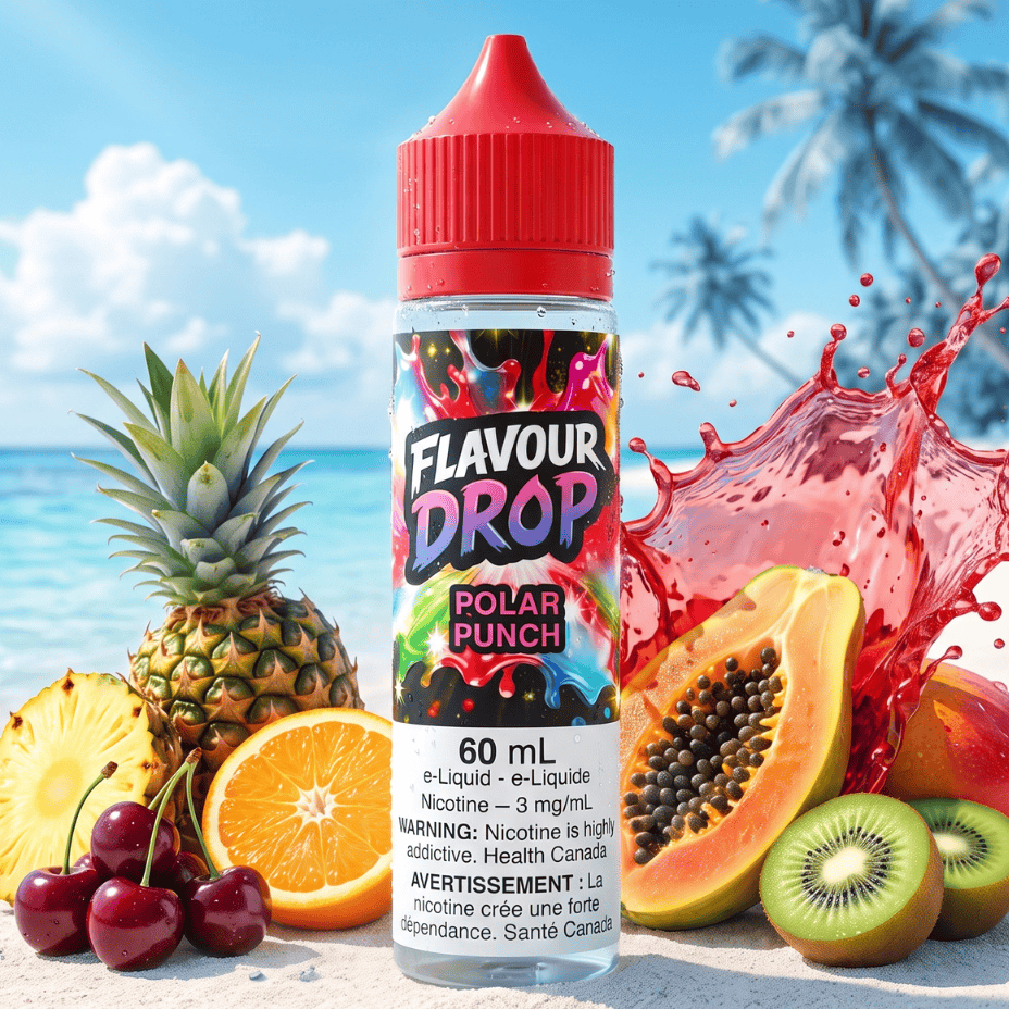 Flavour Drop E-Liquid - Polar Punch 60ml / 6mg Vape Superstore  Saskatchewan Canada