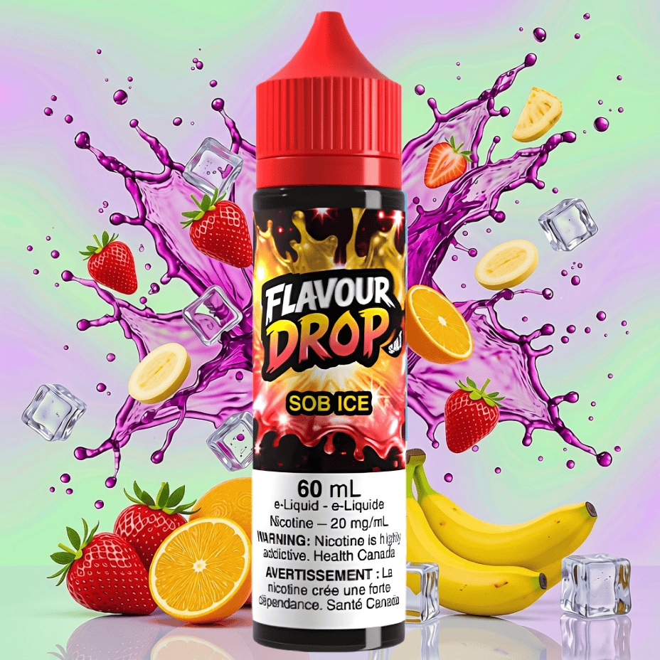 Flavour Drop E-Liquid - SOB Ice 60mL / 3mg Vape Superstore  Saskatchewan Canada