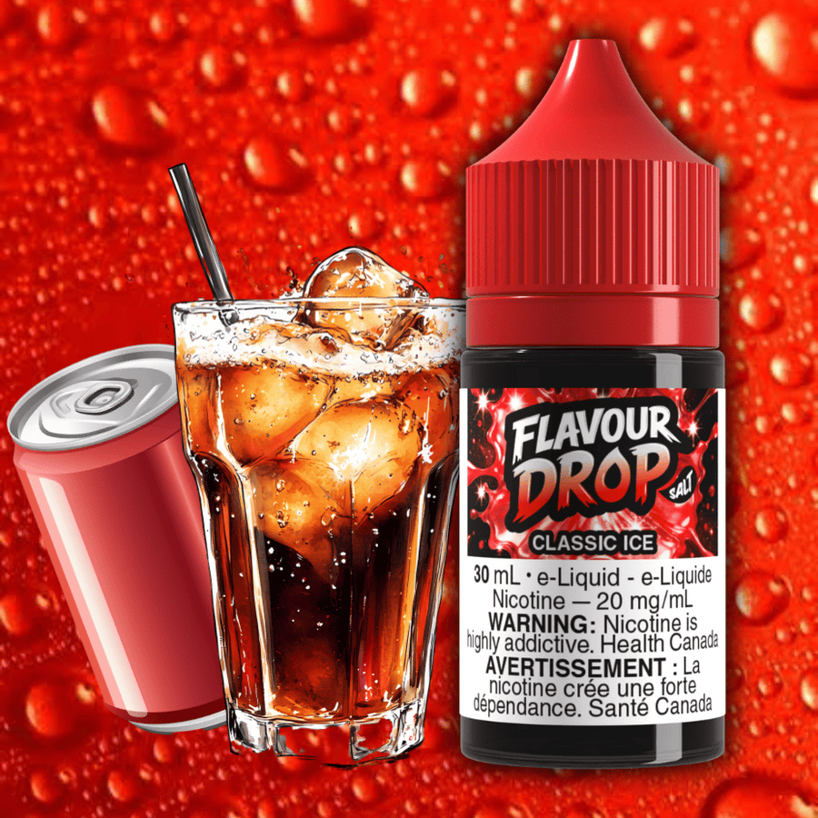 Flavour Drop Salts - Classic Ice 30mL / 20mg Vape Superstore  Saskatchewan Canada