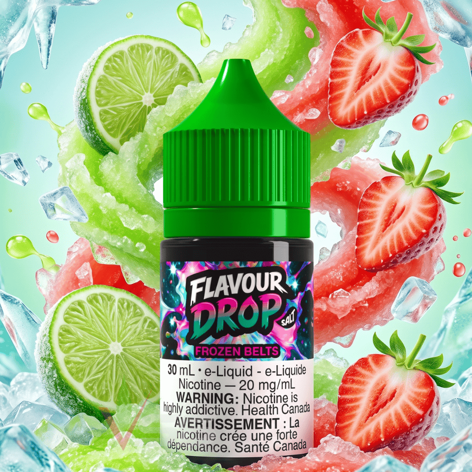 Flavour Drop Salts - Frozen Belts 30mL / 20mg Vape Superstore  Saskatchewan Canada