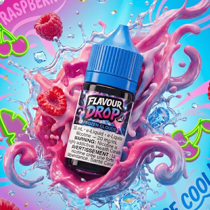 Flavour Drop Salts - Frozen Clouds 30mL / 20mg Vape Superstore  Saskatchewan Canada