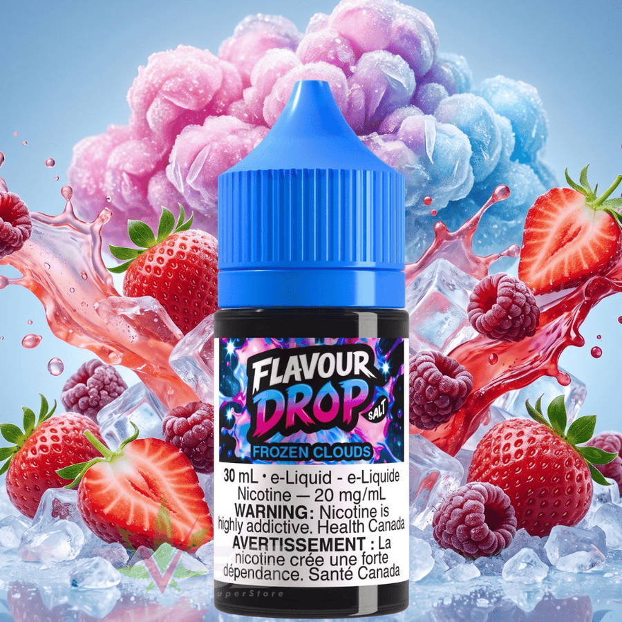Flavour Drop Salts - Frozen Clouds 30mL / 20mg Vape Superstore  Saskatchewan Canada