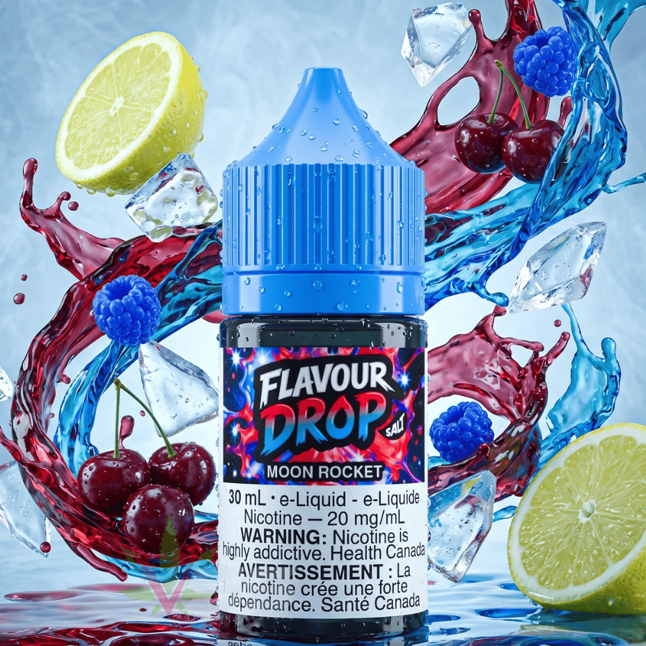 Flavour Drop Salts - Moon Rocket 30mL / 20mg Vape Superstore  Saskatchewan Canada