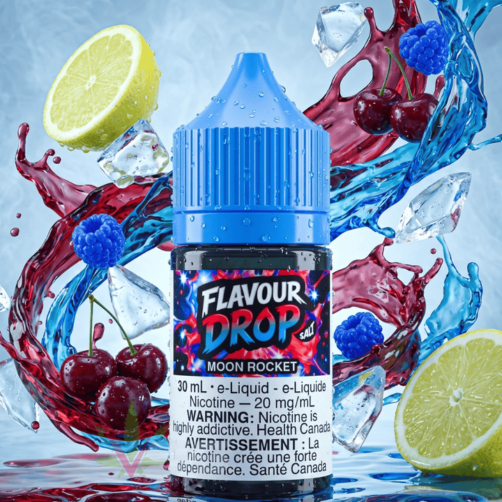 Flavour Drop Salts - Moon Rocket 30mL / 20mg Vape Superstore  Saskatchewan Canada