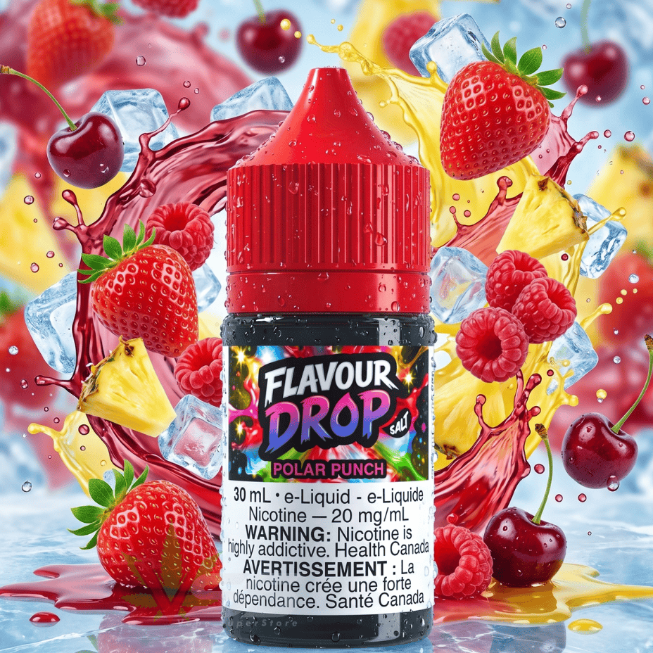 Flavour Drop Salts - Polar Punch 30mL / 20mg Vape Superstore  Saskatchewan Canada