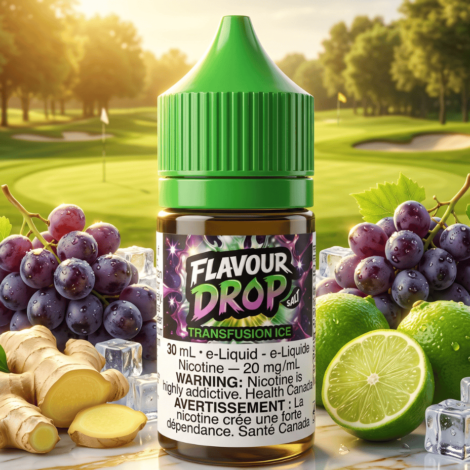 Flavour Drop Salts - Transfusion Ice 30mL / 20mg Vape Superstore  Saskatchewan Canada