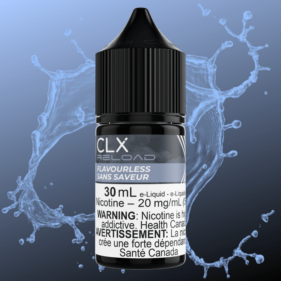 Sel sans saveur de CLX Reload E-Liquide-Vapexcape Regina Vape SuperStore Vapexcape Vape SuperStore-Vape & Bong Shop Sel sans saveur de CLX Reload E-Liquide-Vapexcape Regina Vape SuperStore Vapexcape Vape SuperStore-Vape & Bong Shop