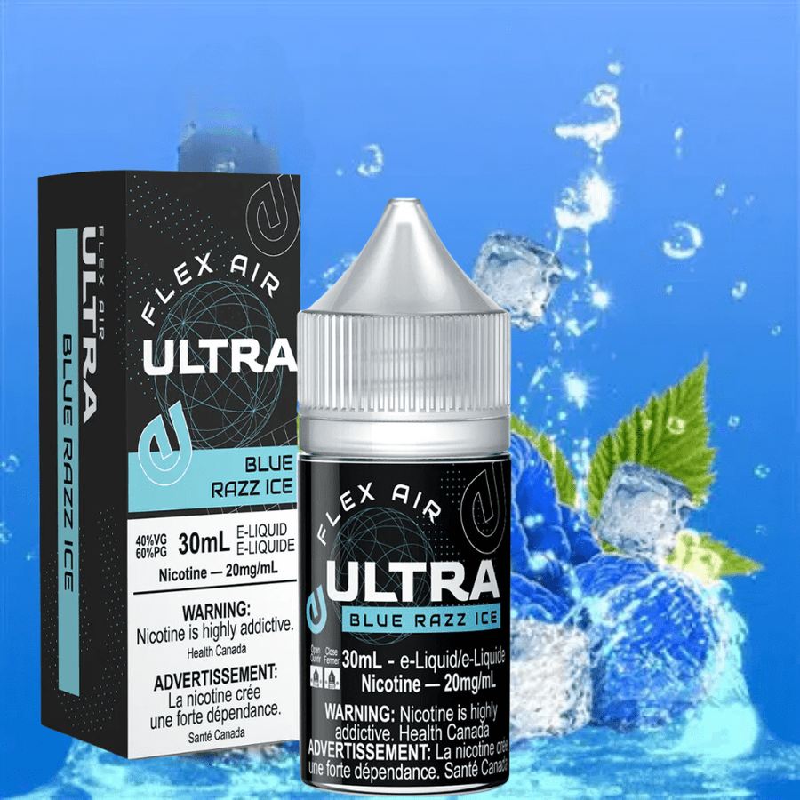 Flex Air Ultra Salt-Blue Razz Ice Vape Superstore  Saskatchewan Canada