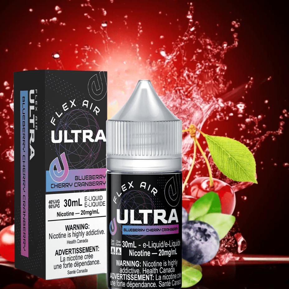 Flex Air Ultra Salt-Blueberry Cherry Cranberry Vape Superstore  Saskatchewan Canada