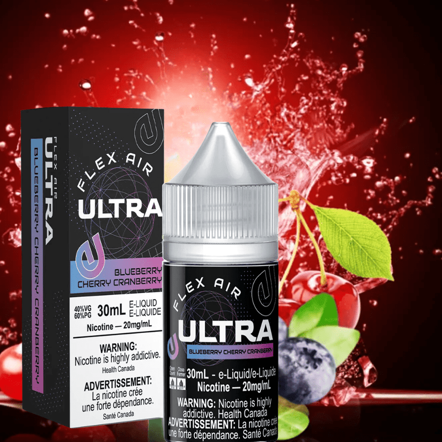 Flex Air Ultra Salt-Blueberry Cherry Cranberry Vape Superstore  Saskatchewan Canada