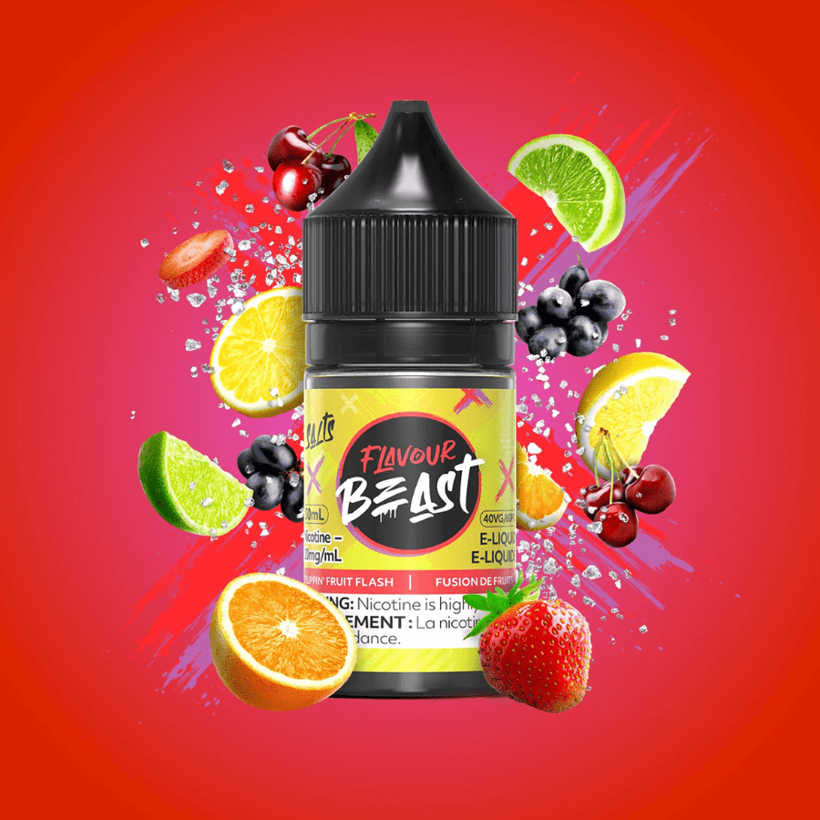 Flippin' Fruit Flash Salts by Flavour Beast E-Liquid 30ml / 20mg Vape Superstore  Saskatchewan Canada