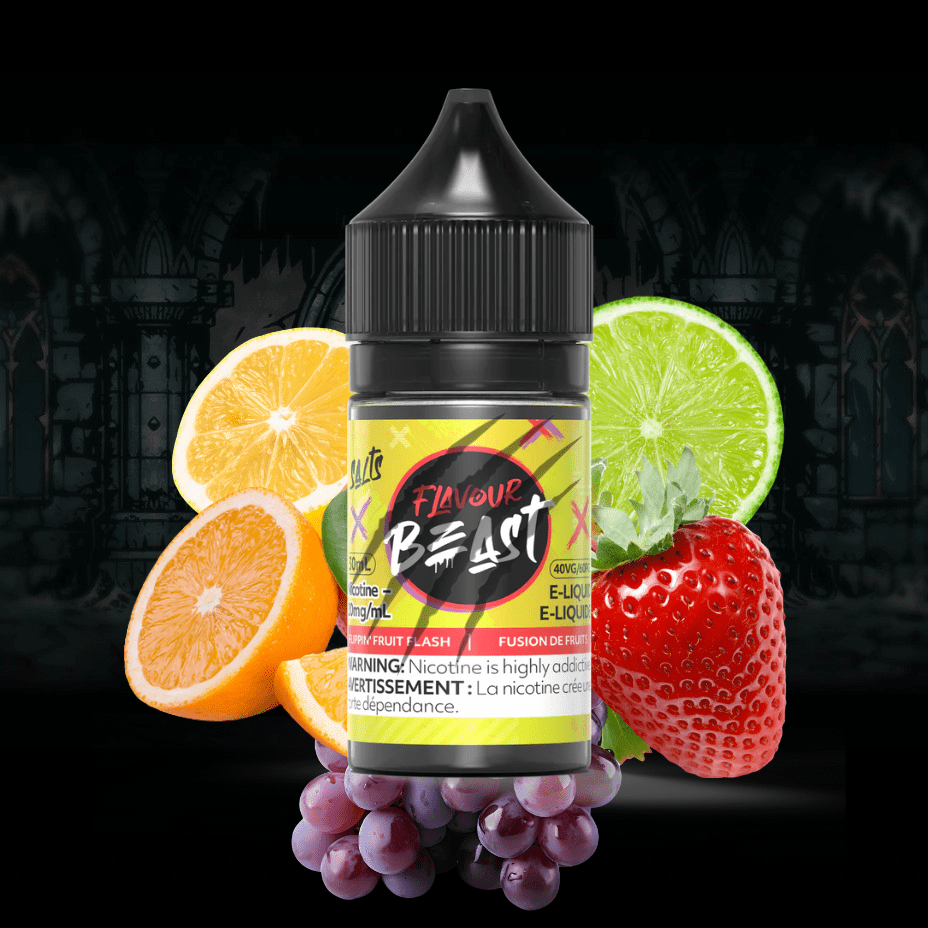 Flippin' Fruit Flash Salts by Flavour Beast E-Liquid 30ml / 20mg Vape Superstore  Saskatchewan Canada