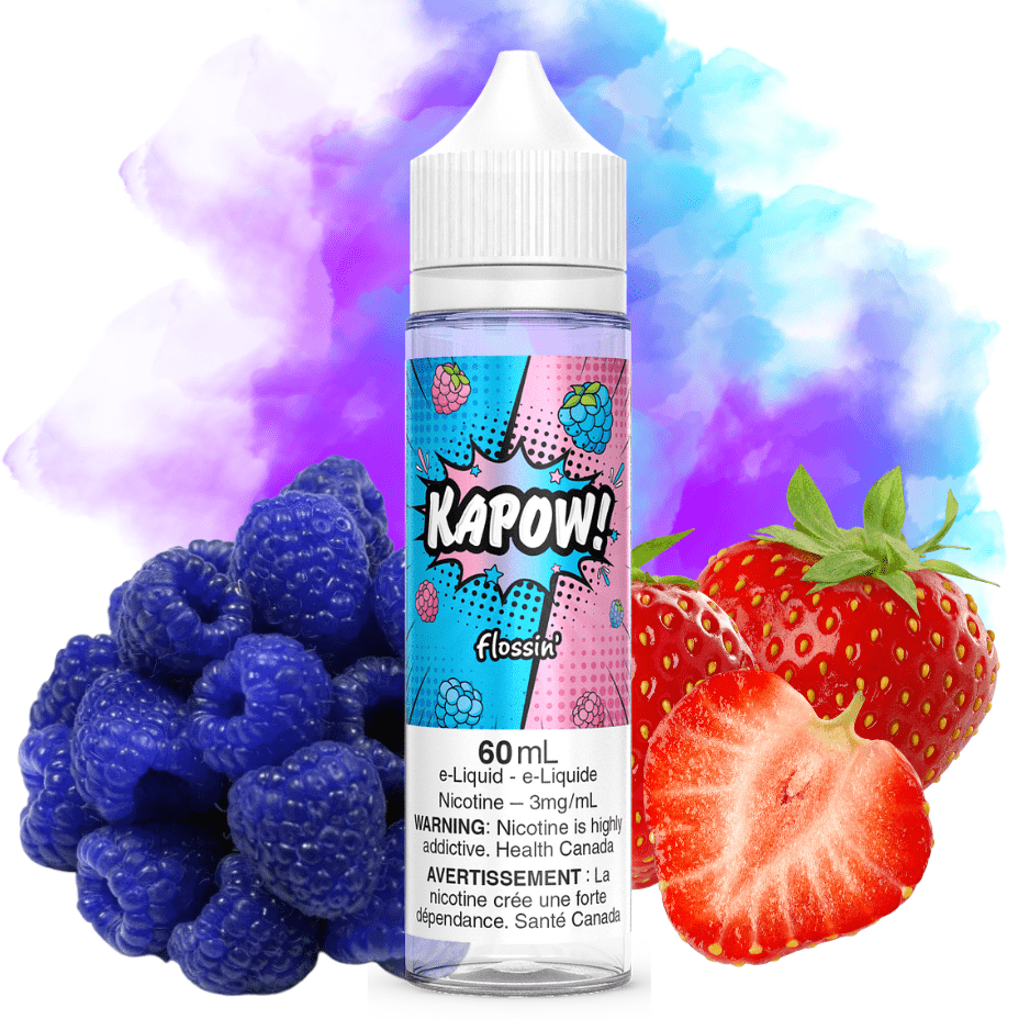 Flossin' by Kapow E-Liquid 60ml / 0mg Vape Superstore  Saskatchewan Canada