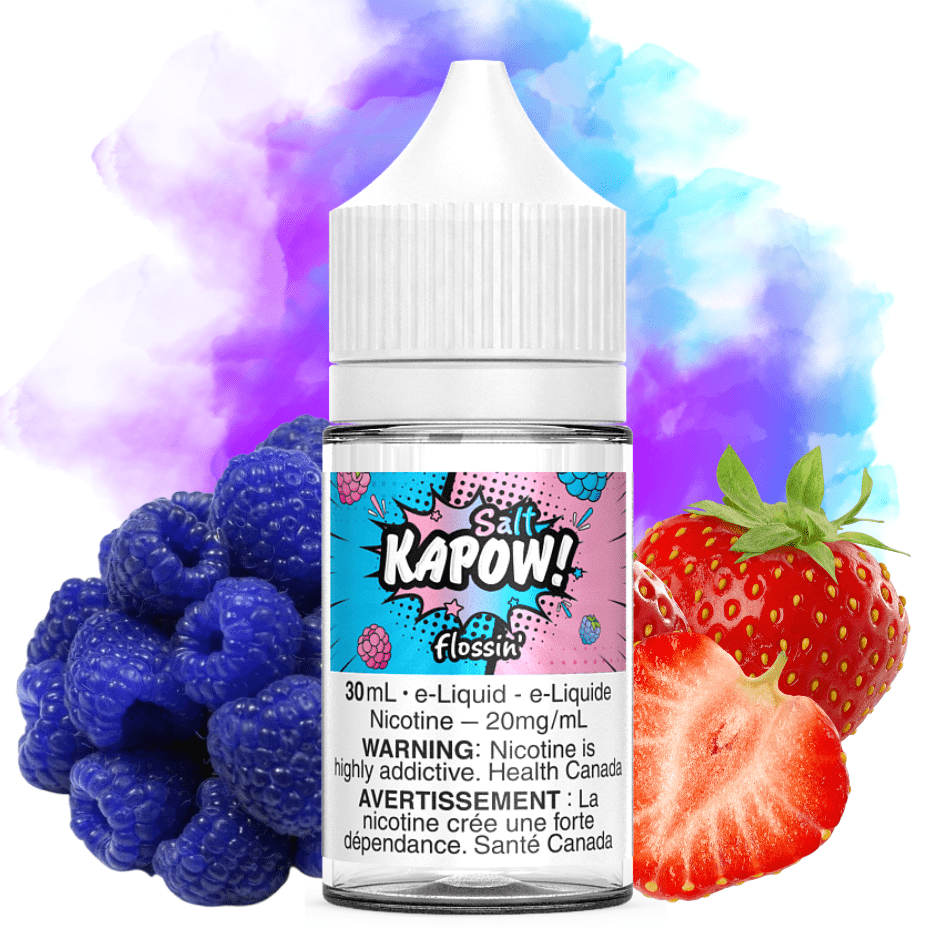 Flossin Salt by Kapow E-Liquid 12mg Vape Superstore  Saskatchewan Canada