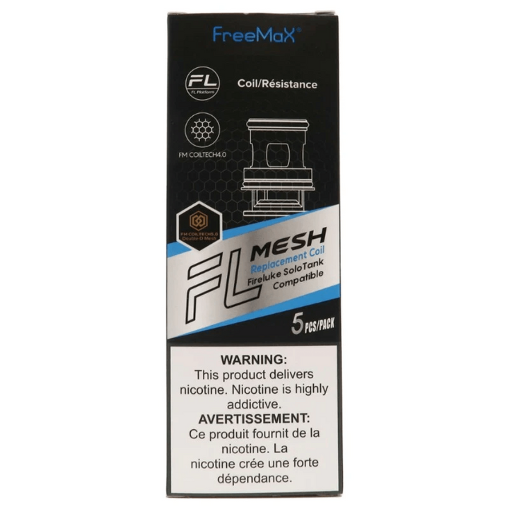 FreeMax Fireluke Solo Replacement Coils 5/pk Vape Superstore  Saskatchewan Canada
