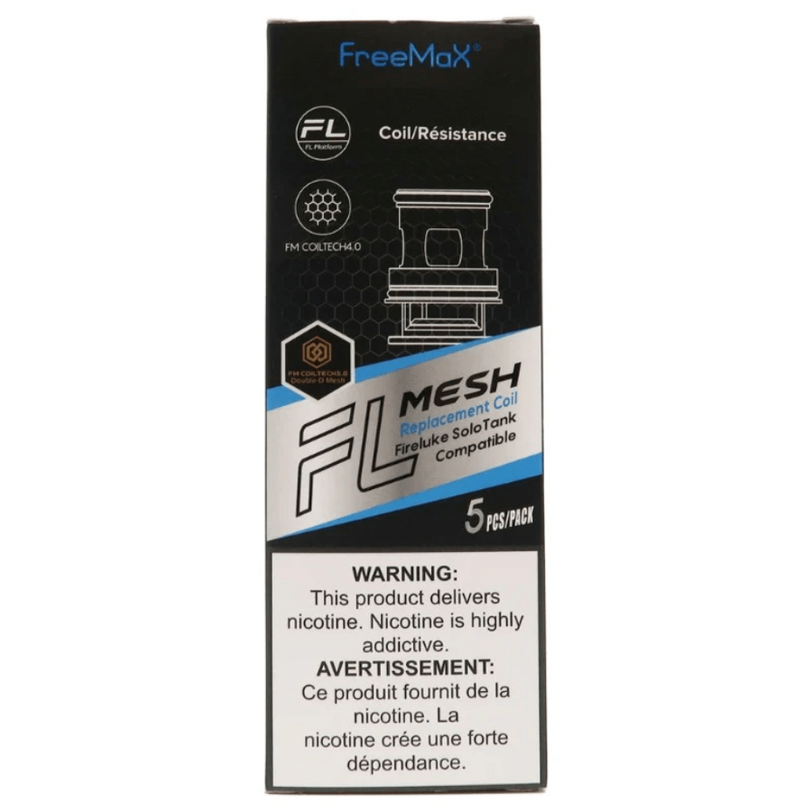 FreeMax Fireluke Solo Replacement Coils 5/pk Vape Superstore  Saskatchewan Canada