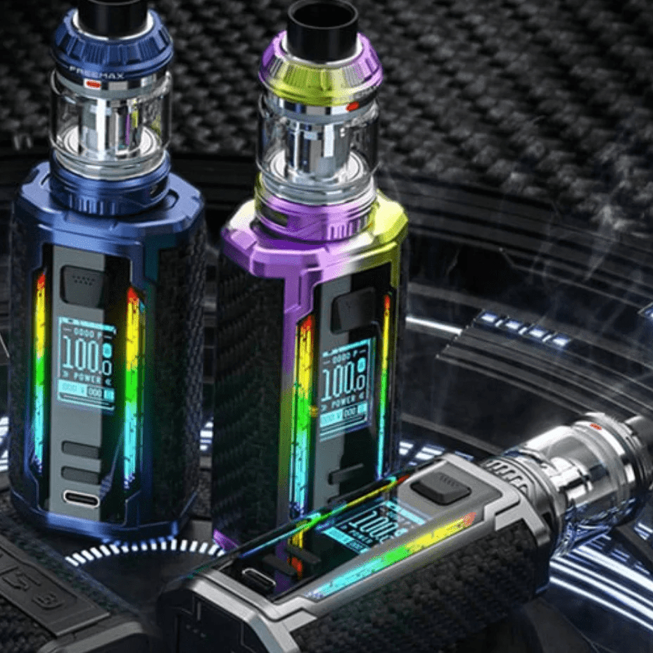 Freemax Maxus 3 Box Mod Kit-200w Blue Vape Superstore  Saskatchewan Canada