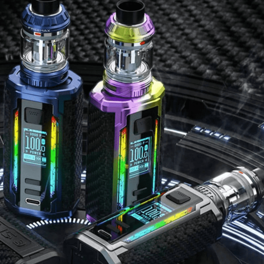 Freemax Maxus 3 Box Mod Kit-200w Blue Vape Superstore  Saskatchewan Canada