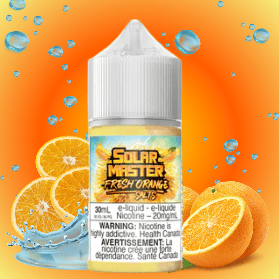 Fresh Orange by Solar Master Salt 10mg Vape Superstore  Saskatchewan Canada