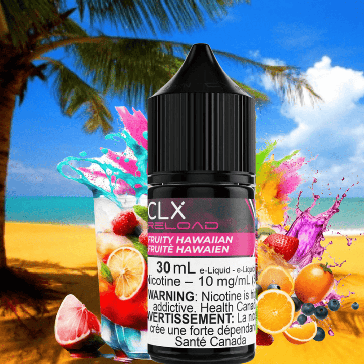Fruity Hawaiian Salt by CLX Reload E-Liquid Vapexcape Vape and Bong Shop Regina Saskatchewan