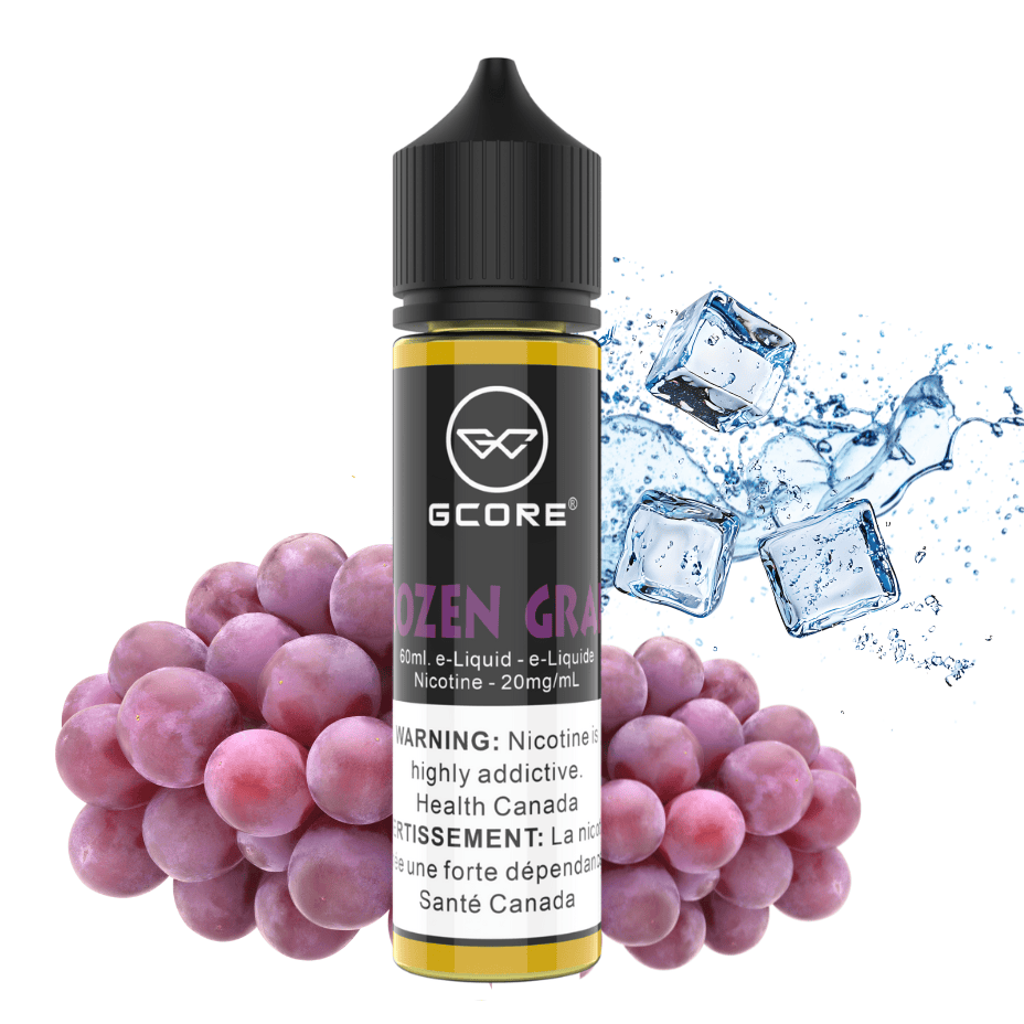 Gcore E-Liquid Frozen Grape Salt-60ml 20mg Vape Superstore  Saskatchewan Canada