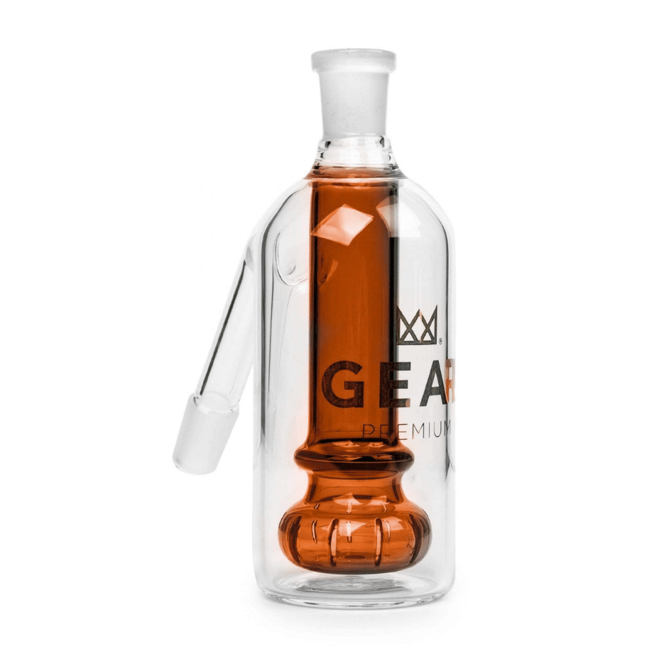 Gear Ash Catcher 14mm 45 degree-Showerhead Perc 45° 14mm / Amber Vape Superstore  Saskatchewan Canada