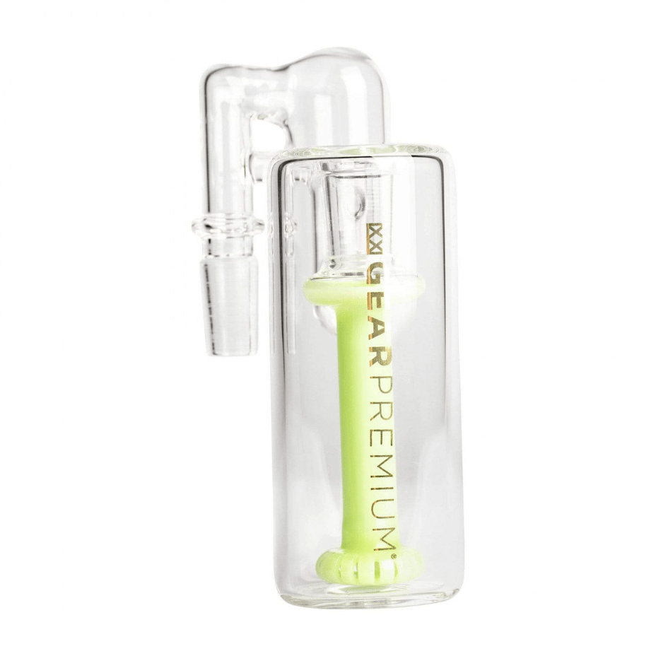 Gear Recycler Ash Catcher 14mm 90- Degree 90 Degree / Jade Green Vape Superstore  Saskatchewan Canada