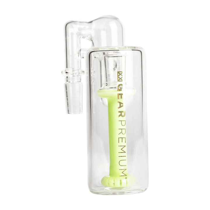 Gear Recycler Ash Catcher 14mm 90- Degree 90 Degree / Jade Green Vape Superstore  Saskatchewan Canada
